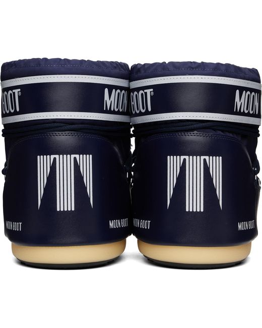 Moon Boot Blue Icon Low Nylon Boots for men