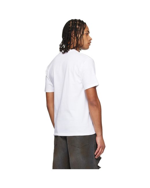 A Bathing Ape White City Camo Shark T-Shirt for men