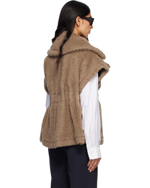 Max Mara Multicolor Newabav Faux-Fur Jacket