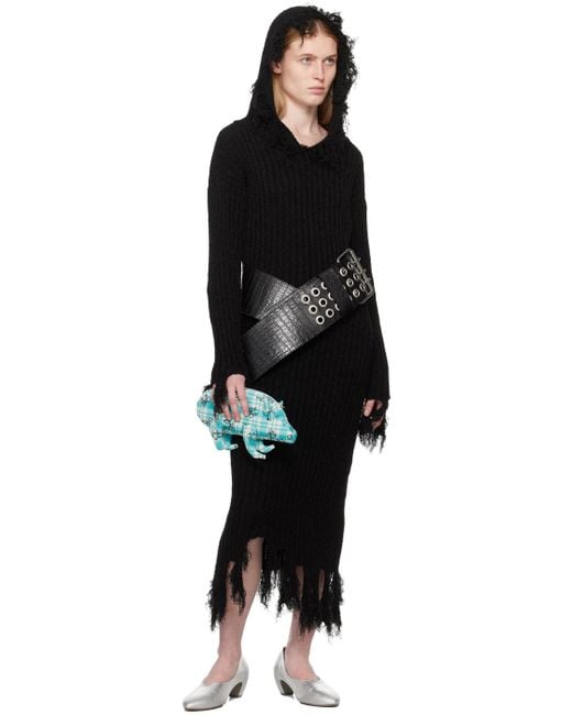 Ashley Williams Black Reaper Maxi Dress