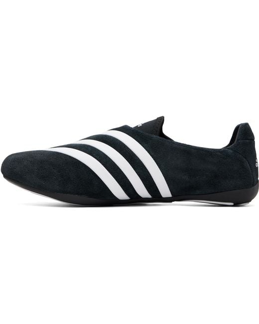 Adidas Originals Black Pharrell Williams Edition Vario Flat Earther Sneakers for men