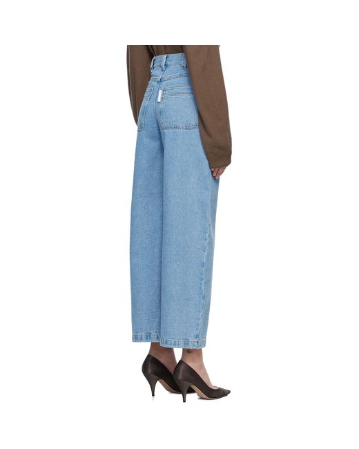 Meta Campania Collective Blue Egon Wide-leg Washed Jeans