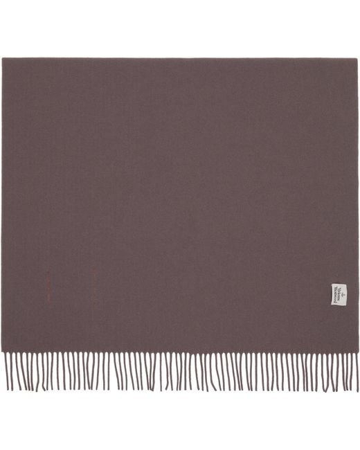 Vivienne Westwood Brown Nuria Scarf for men