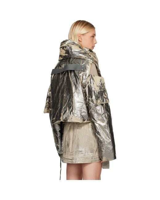 Rick Owens Multicolor Concordians Convertible Jacket