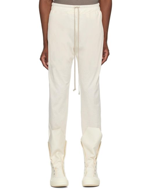 Pantalon de survêtement blanc cassé édition champion Rick Owens pour homme en coloris Natural