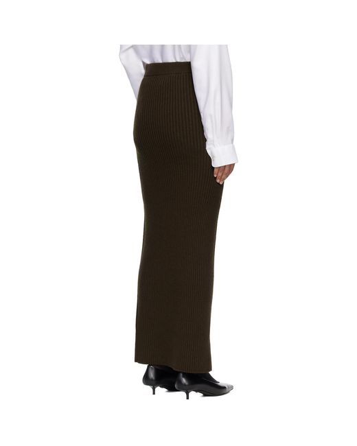 Max Mara Black Boris Maxi Skirt