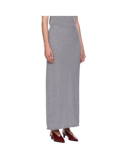 Lisa Yang Black Charlotta Midi Skirt