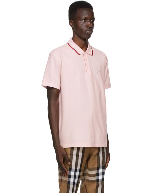 burberry polo pink