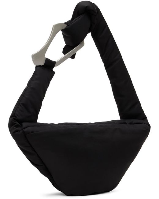 HELIOT EMIL Black Geodesic Bag for men