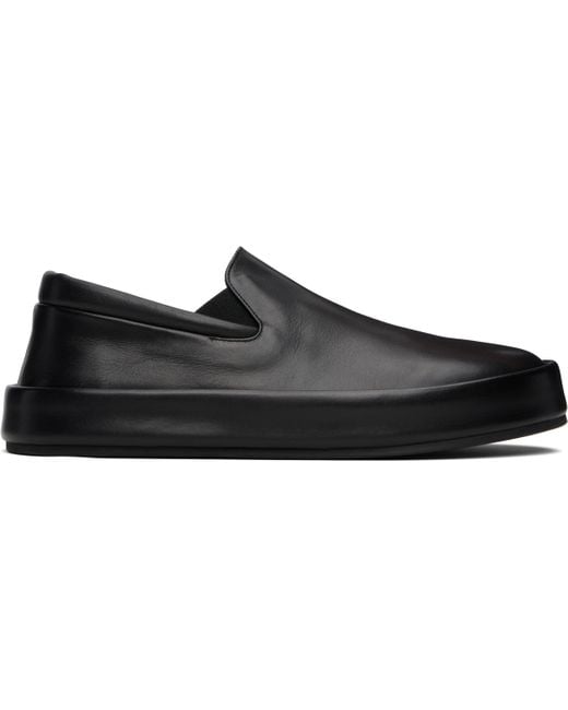 Marsèll Black Cassapelle Slip-On Sneakers for men