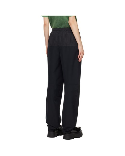 Alexander Wang Black Articulated Trousers