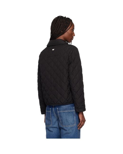 Weekend by Maxmara Black Quilted Jacket