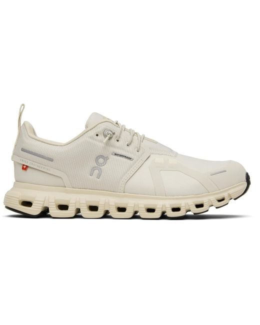 On Shoes Black Cloud 6 Waterproof Sneakers