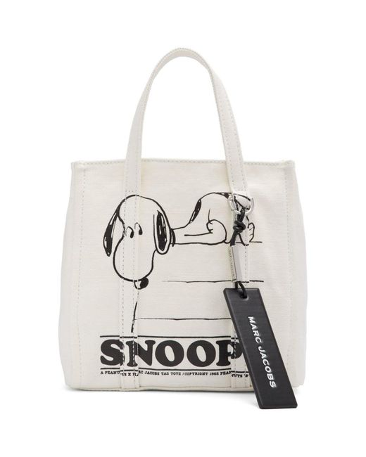 Mini sac à main Snoopy Marc Jacobs en coloris White