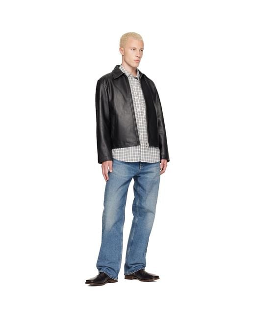 sunflower Blue Loose Jeans for men