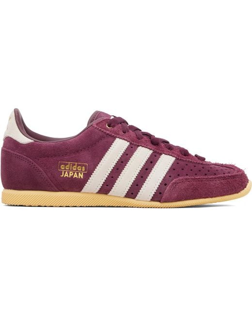 Adidas Originals Black Burgundy Japan Sneakers for men