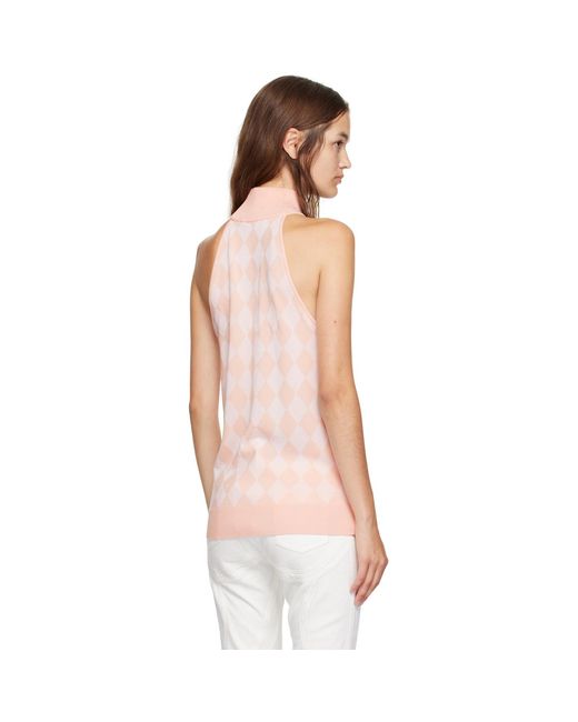Balmain Natural Diamond Tank Top