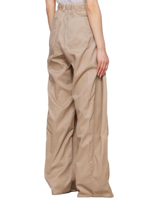 Y. Project Natural Pop-Up Trousers