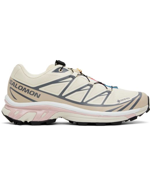 Salomon Black Off- Xt-6 Gore-Tex Sneakers for men