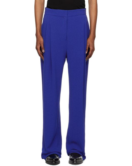 ARTURO OBEGERO Blue Ssense Exclusive Trousers for men