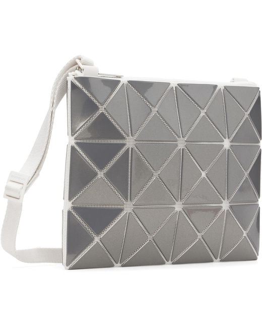 Issey Miyake Gray Lucent Metallic Bag