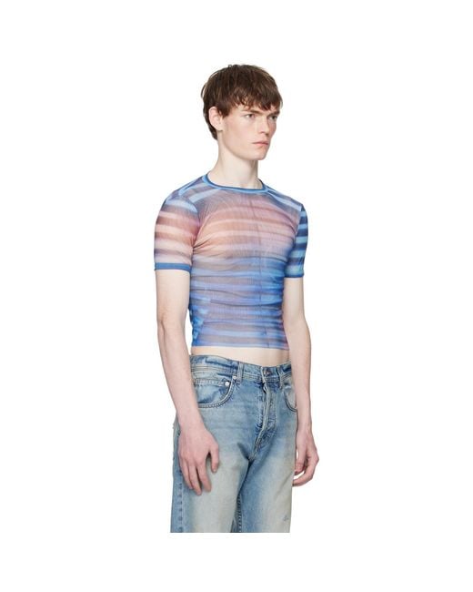 Jean Paul Gaultier Black 'The Air' Baby T-Shirt for men