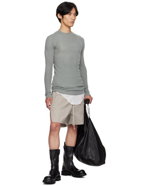 Short Boxeur Blanc Cassé Rick Owens pour homme en coloris Black