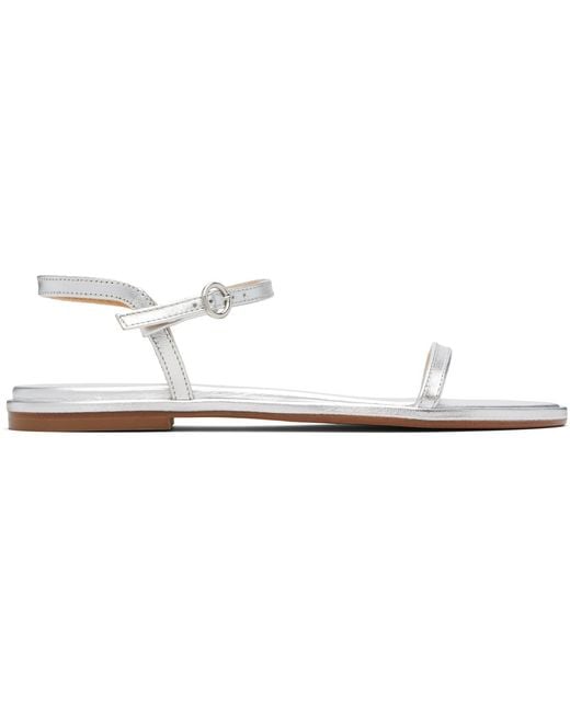 Aeyde Black Nettie Leather Sandals
