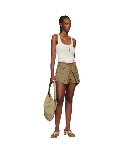 Isabel Marant Multicolor Off- Helma Silk Tank Top