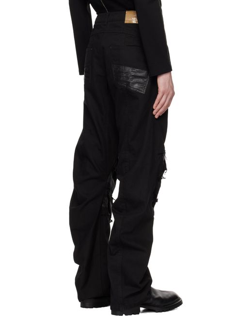 Jean Human-Shell Noir À Effet Usé CARNET ARCHIVE pour homme en coloris Black