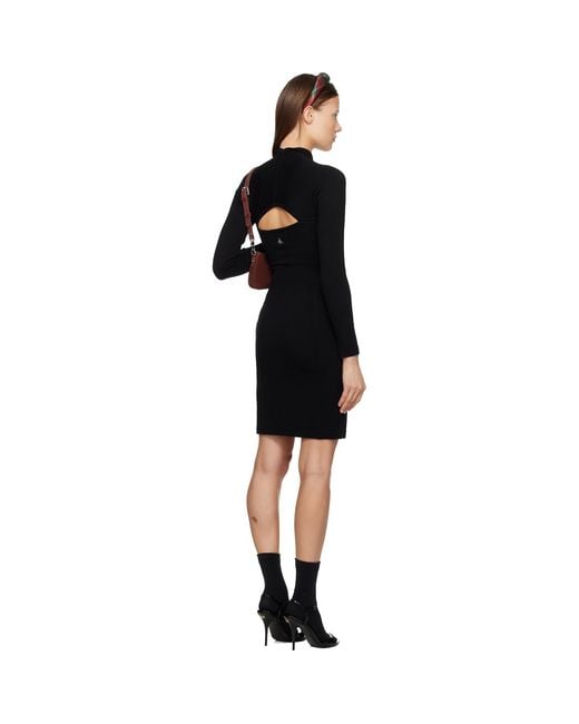 Vivienne Westwood Black Pamela Minidress