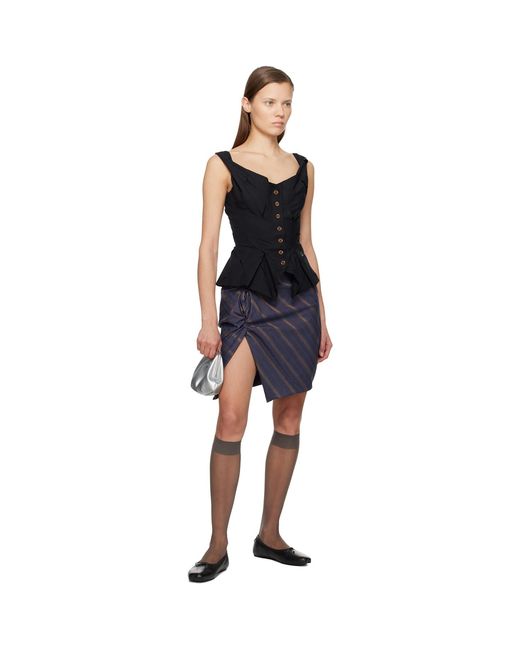 Vivienne Westwood Black Monday Vest Top