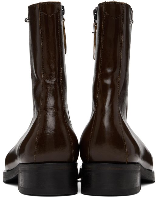 Our Legacy Brown Camion Boots