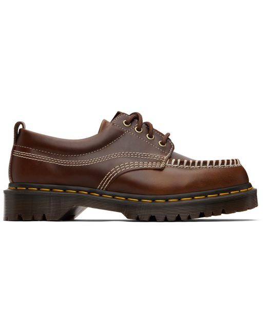 Dr. Martens Black Orleans Leather Lowell Derbys for men