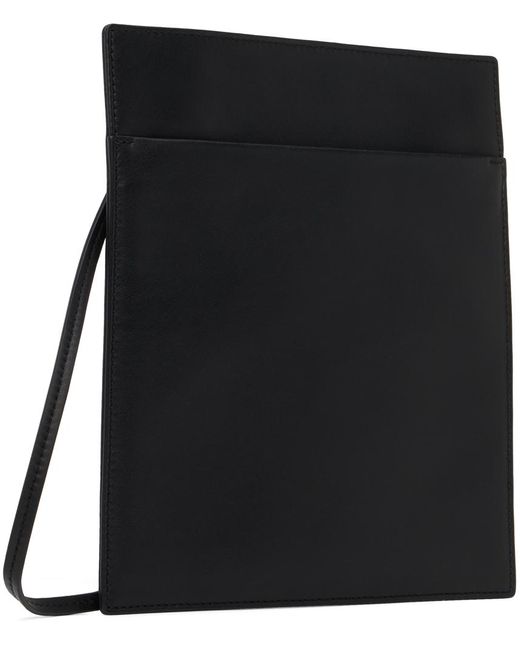 The Row Black Pocket Pouch for men