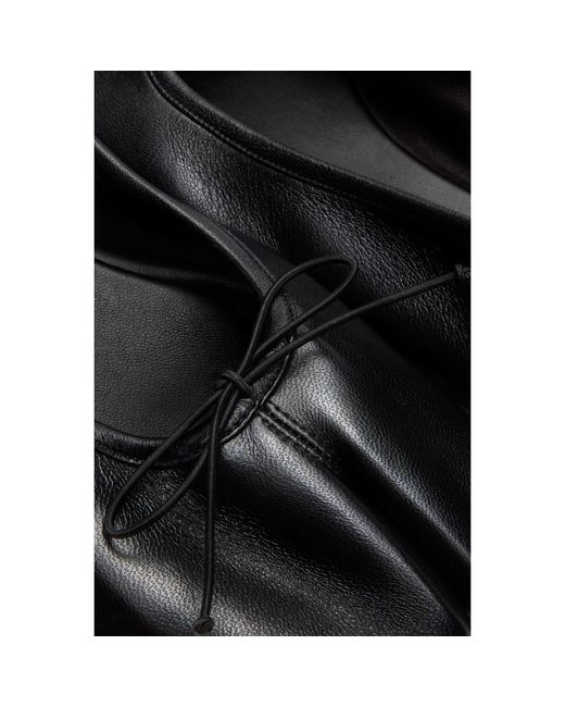 Christen Black Ssense Exclusive Tabi Stretch Ballerina Flats