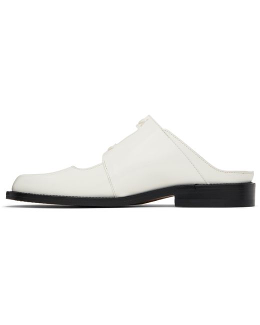 Marni ホワイト Bambi 3.0 ダブルバックル ミュール ブラック | Lyst
