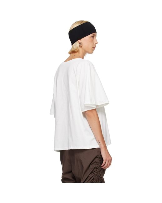 Baserange White Off- Cycle T-Shirt