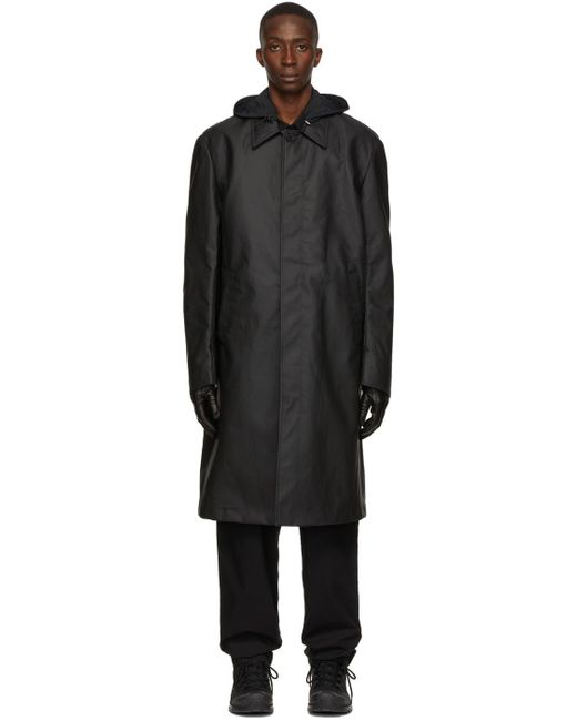 44 Label Group Black Cold 91 Coat for men