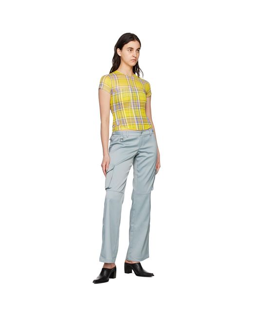 Miaou Yellow Peri Corset