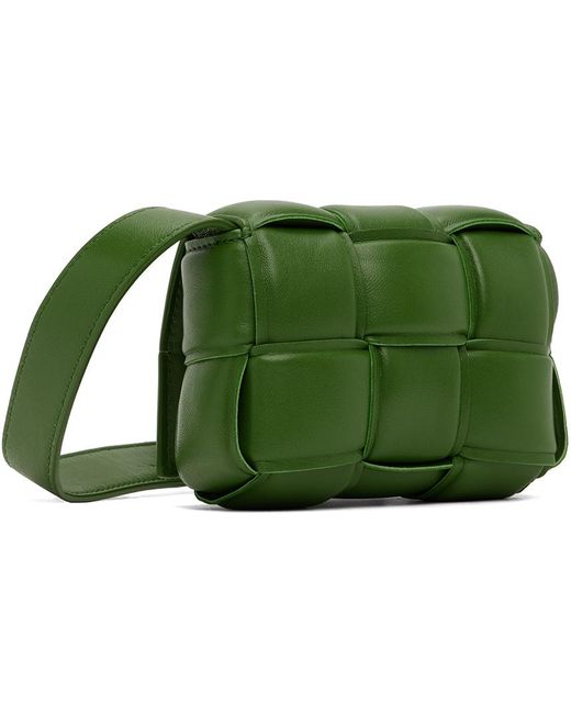 バッグ BOTTEGA VENETA CANDY CASSETTE PADDED BAG Bottega Veneta Green Candy Padded Cassette Bag | Lyst UK