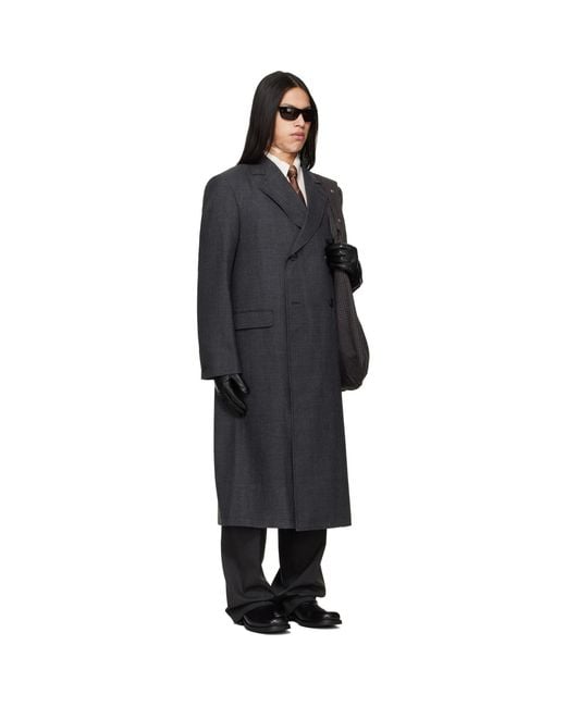 mfpen Black Conference Coat for men
