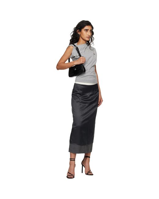 Vivienne Westwood Black Tasha Shoulder Phone Bag