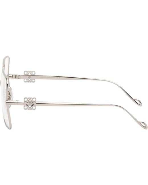 Loewe Black Square Glasses for men