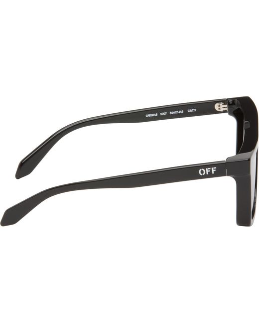 Off-White c/o Virgil Abloh Gray Bridgeport Sunglasses for men