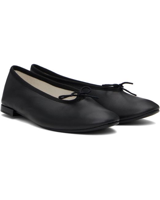 Ballerines Lilouh Noires À Bout En Amande Repetto en coloris Black