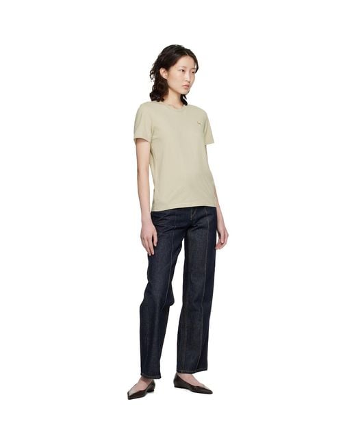 Maison Kitsuné Black Baby Fox Regular T-Shirt