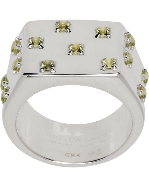 Bague Peyote Argentée Hatton Labs pour homme en coloris Metallic