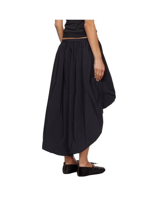 Paloma Wool Black Fanquir Midi Skirt