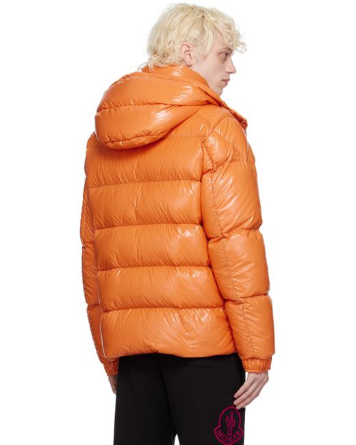 Moncler Orange Maya 70 Down Jacket for men